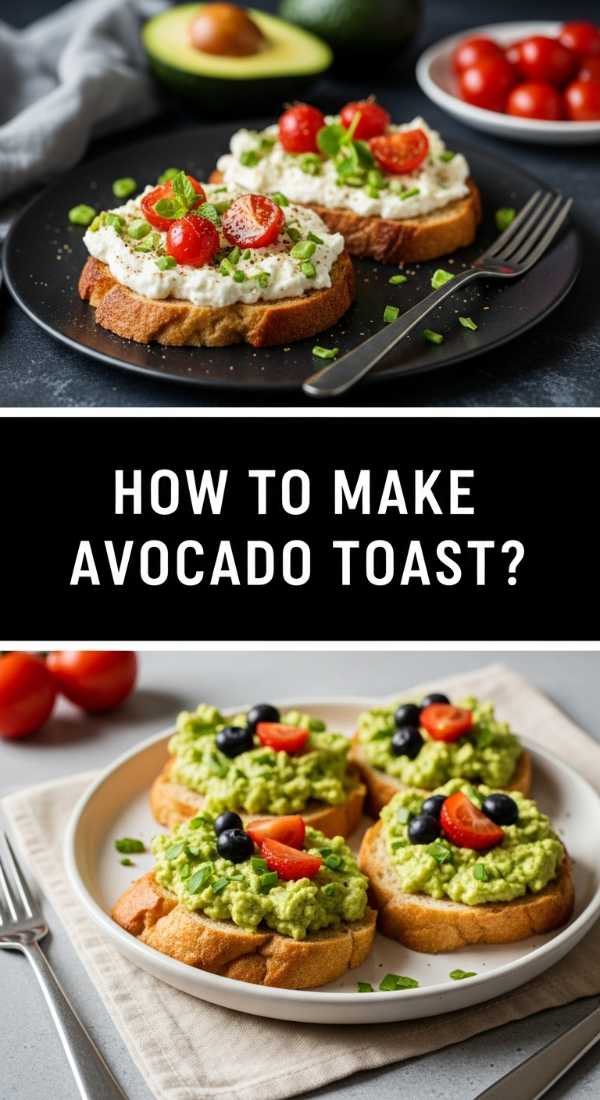 How To Make Avocado Toast 69e51170876dc