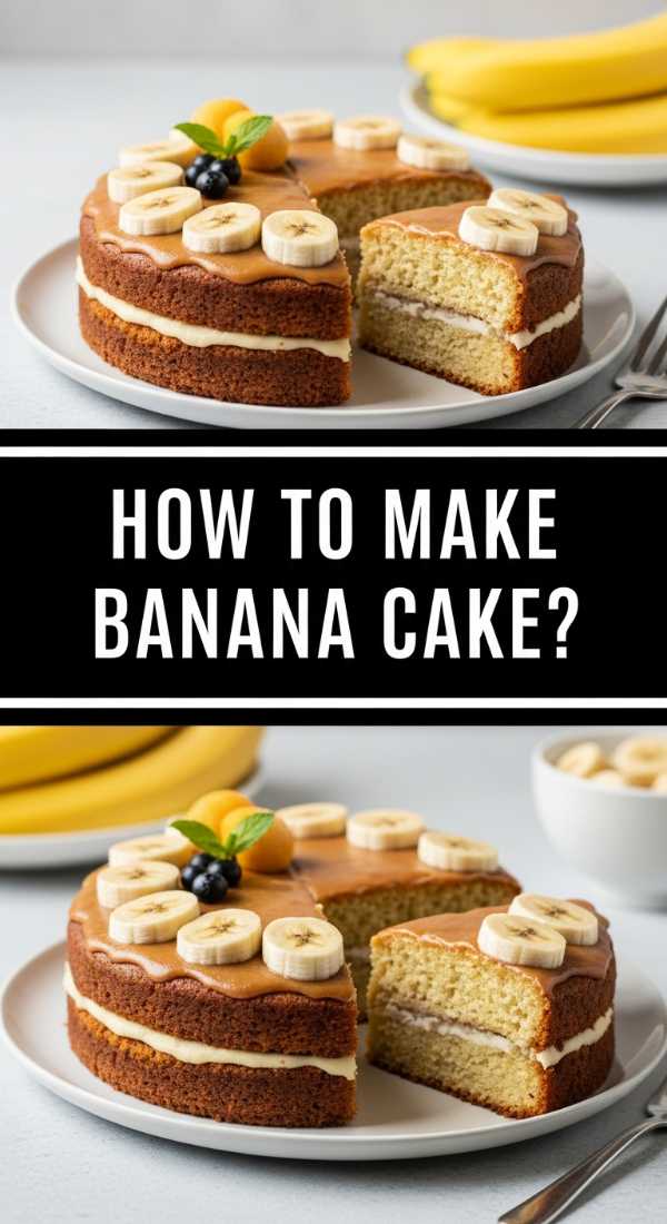 How To Make Banana Cake 69e85b2a435f1