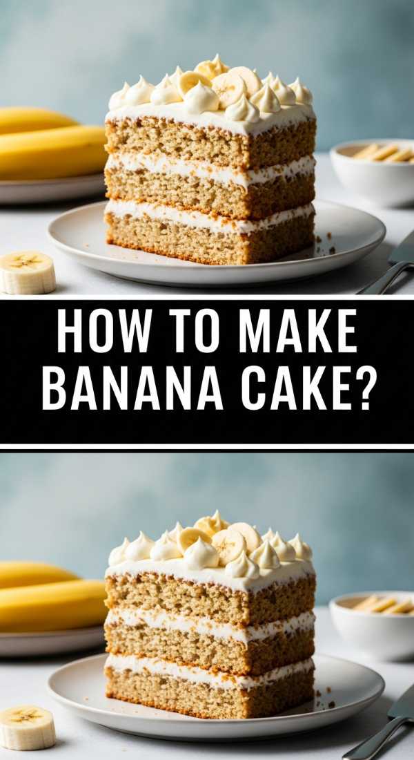 How To Make Banana Cake 69ee3adccab3f