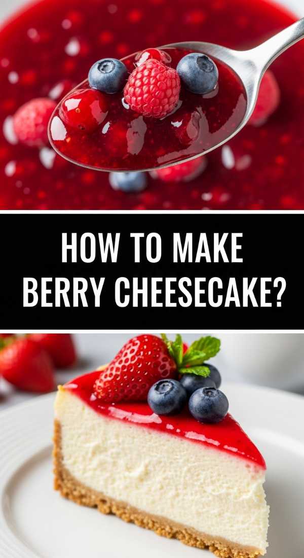 How To Make Berry Cheesecake 69e3ab22518fd