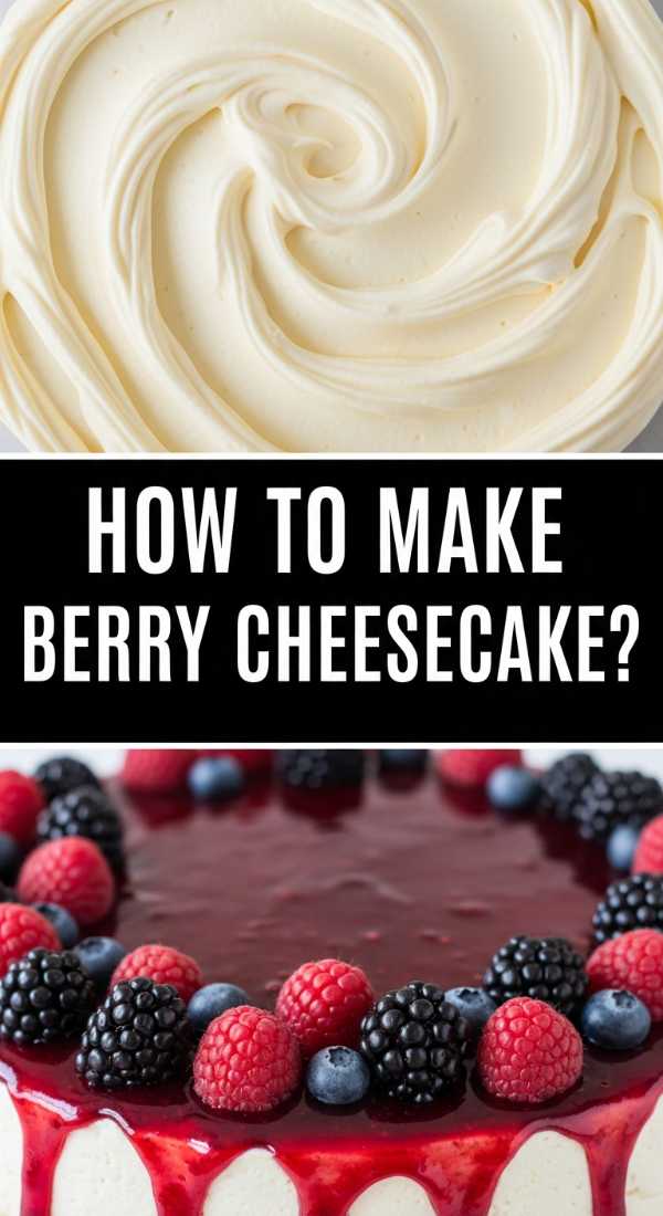 How To Make Berry Cheesecake 69e758120fa9a