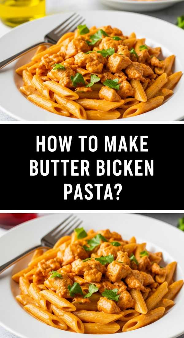 How To Make Butter Chicken Pasta 69eba486d1071