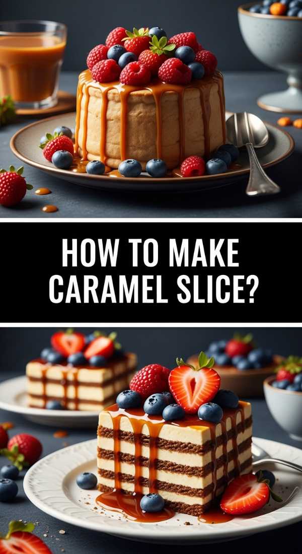 How to make caramel slice?