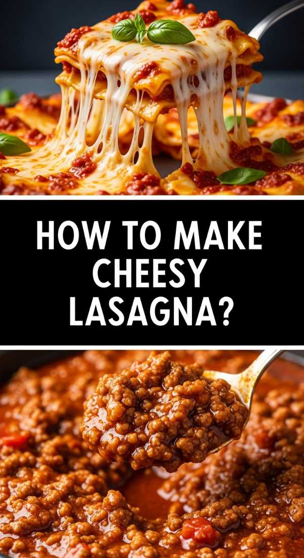 How To Make Cheesy Beef Lasagna 69f0f07d2496b