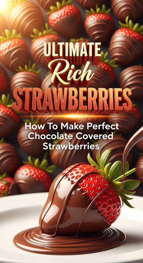 How To Make Chocolate Covered Strawberries 69ec984c9fbd5