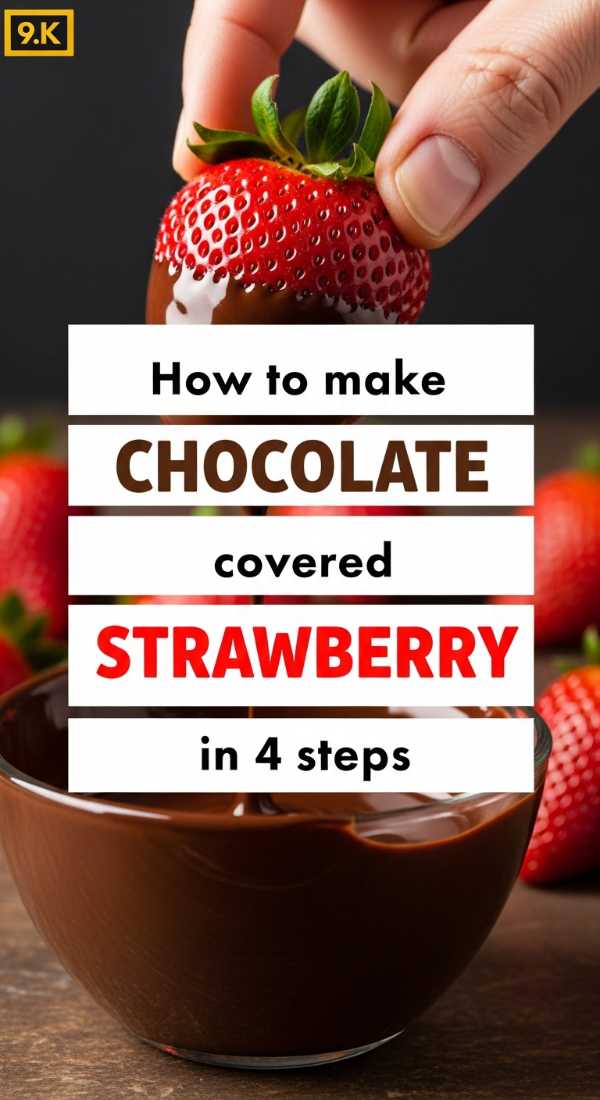 How To Make Chocolate Covered Strawberry In 4 Steps 69f05acc7e883