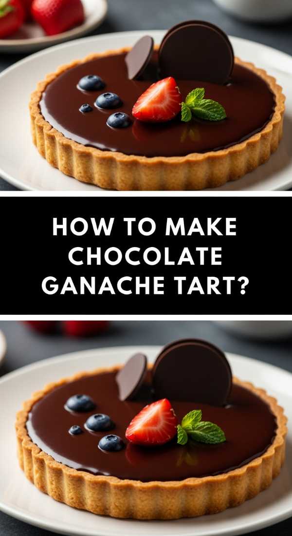 How To Make Chocolate Ganache Tart 69e5117525bc1