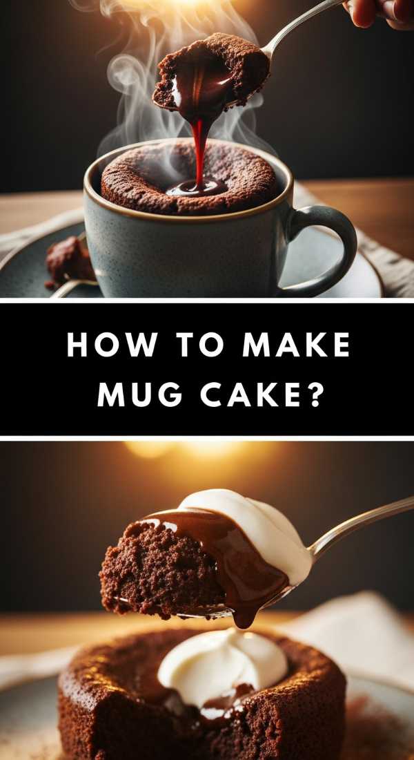 How to make chocolate mug cake?