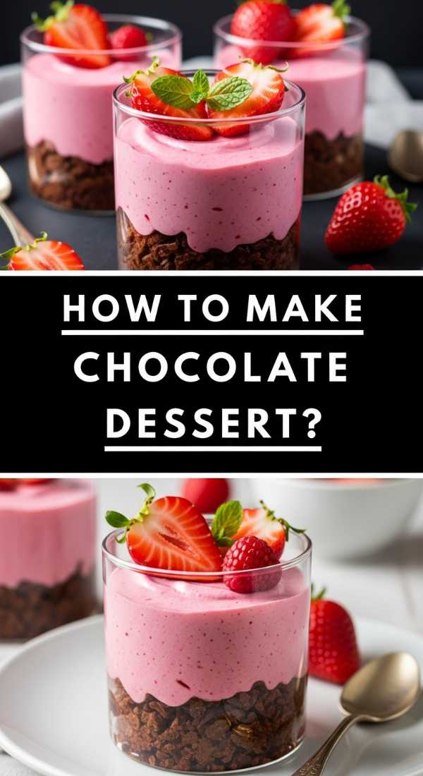 How To Make Chocolate Strawberry Dessert 69ef871a98d9a