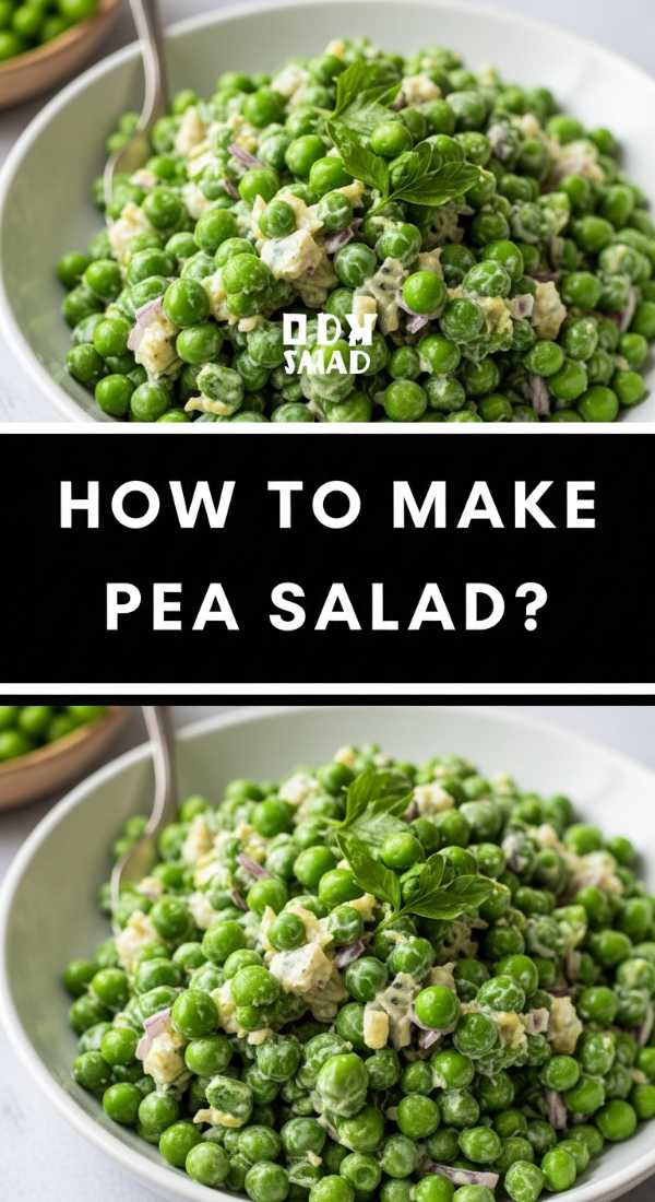 How To Make Cold Pea Salad 69e4a624a4082
