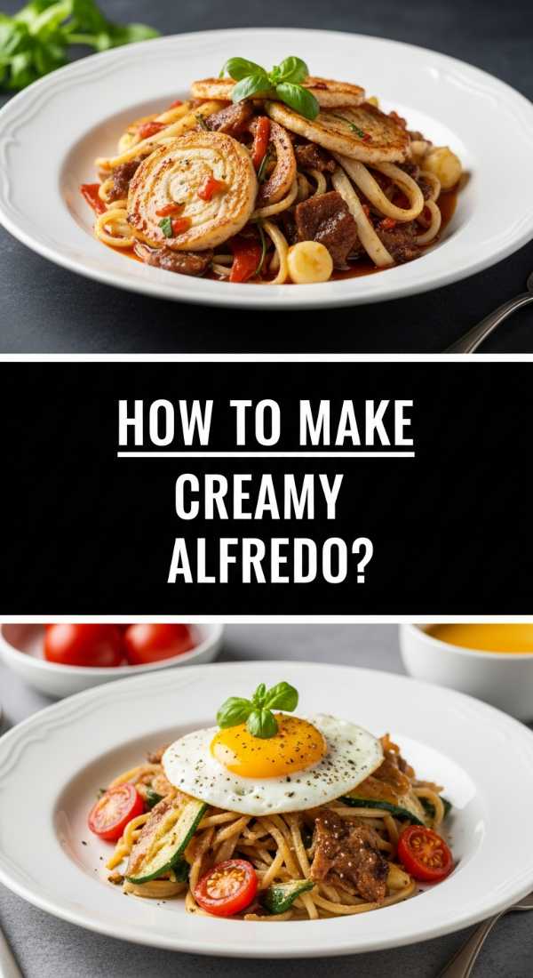 How To Make Creamy Alfredo 69e3ab273515b