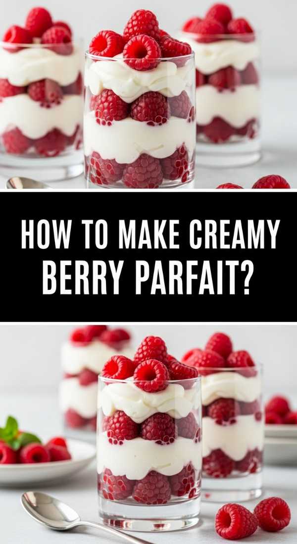 How To Make Creamy Berry Parfait 69e3a5ca4440e