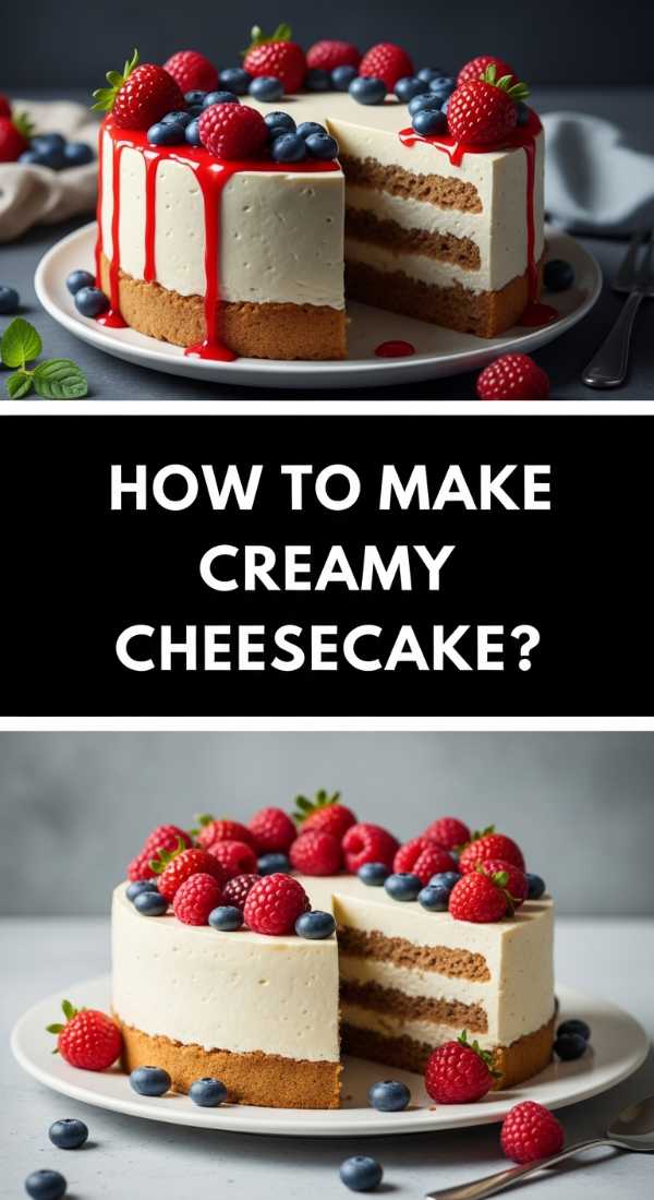 How To Make Creamy Cheesecake 69e223257ac50
