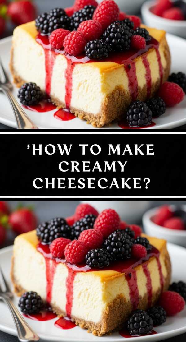 How To Make Creamy Cheesecake 69e22328c5564