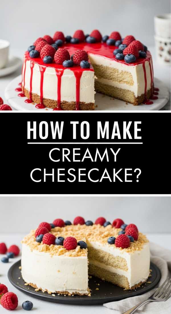 How To Make Creamy Cheesecake 69e3a5d51c349