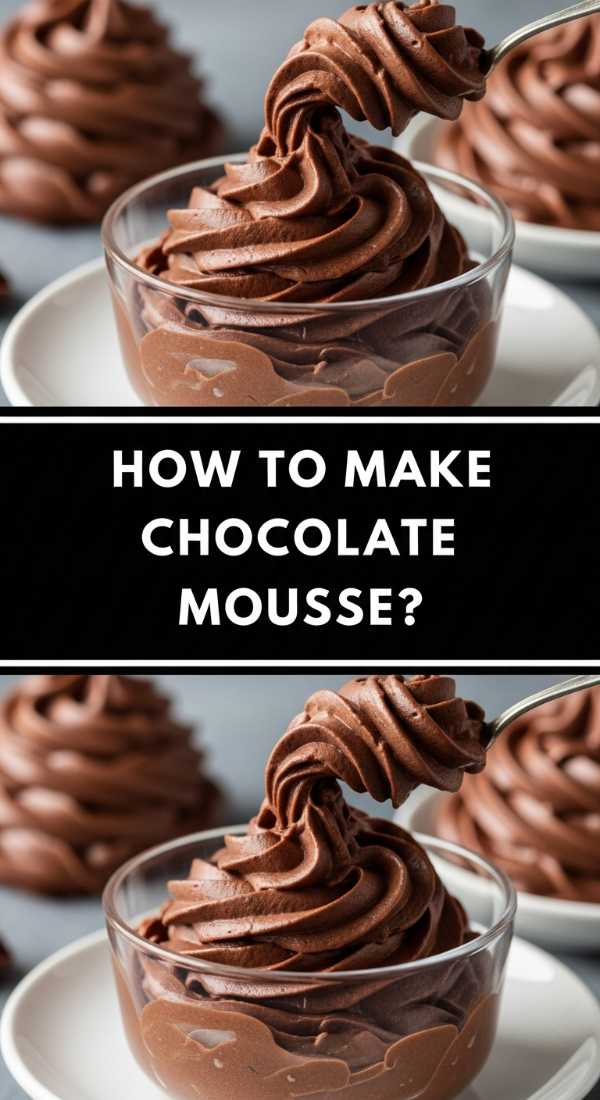 How To Make Creamy Chocolate Mousse 69e3a5c82e09a