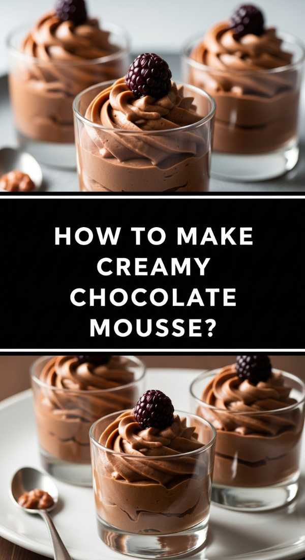How To Make Creamy Chocolate Mousse 69e511741e16a