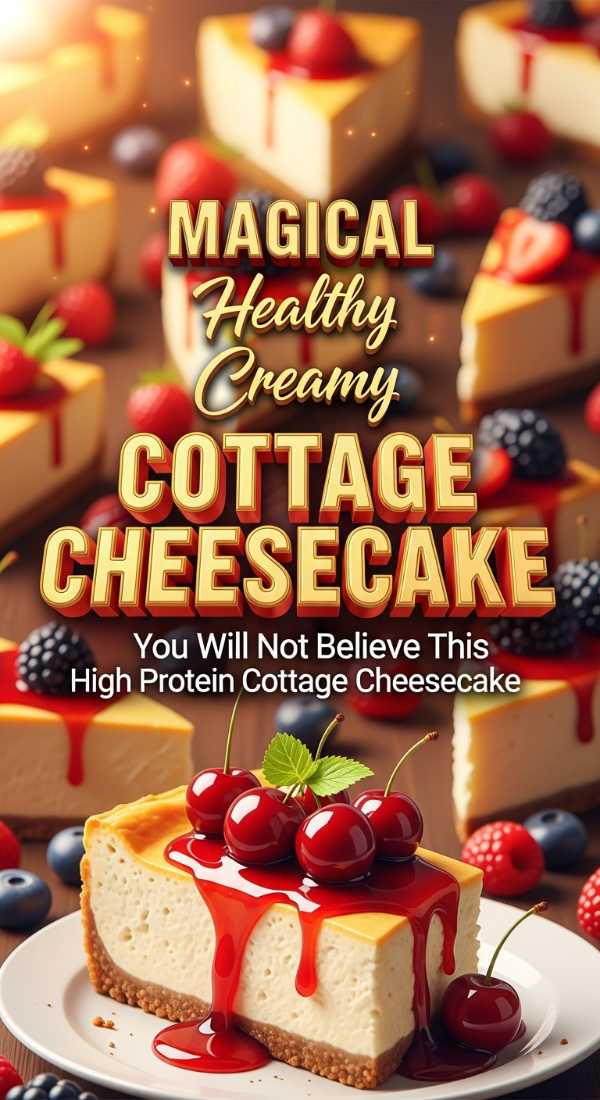How To Make Creamy High Protein Cottage Cheesecake 69dfd96e0023c