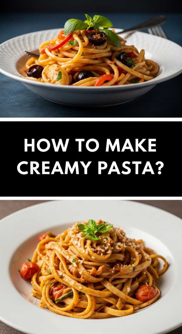 How To Make Creamy Pasta 69df697481217