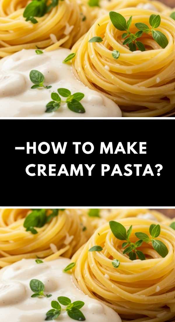 How To Make Creamy Pasta 69f0ee3b1e622