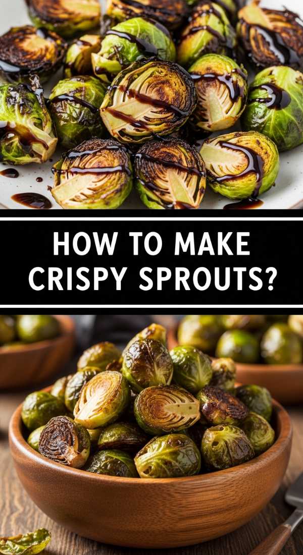 How to make crispy brussel sprouts?