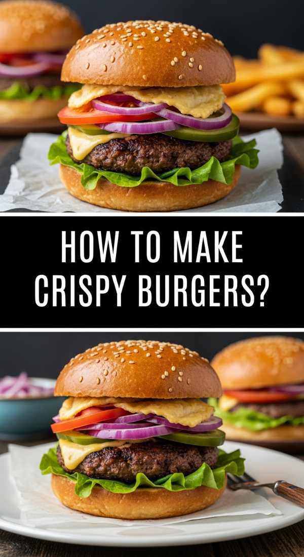 How To Make Crispy Burgers 69ee3acec2692