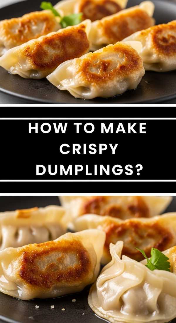 How To Make Crispy Dumplings 69f0c407b2905