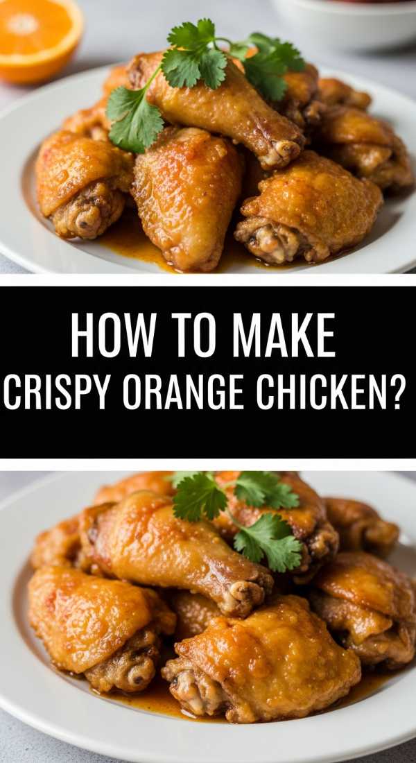 How To Make Crispy Orange Chicken 69eba4871982d