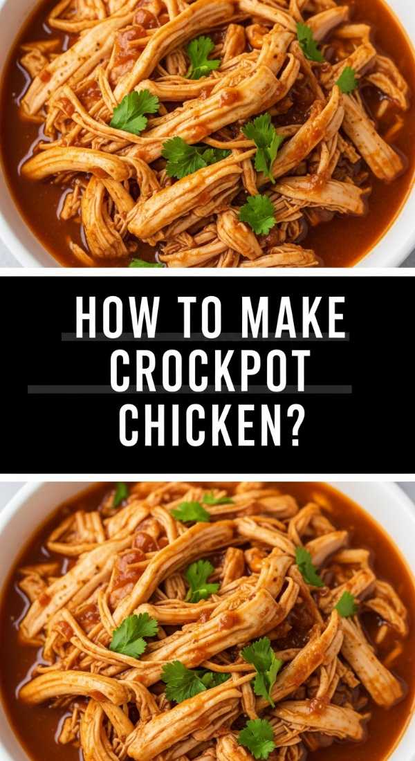 How To Make Crockpot Chicken 69df6978f14ba