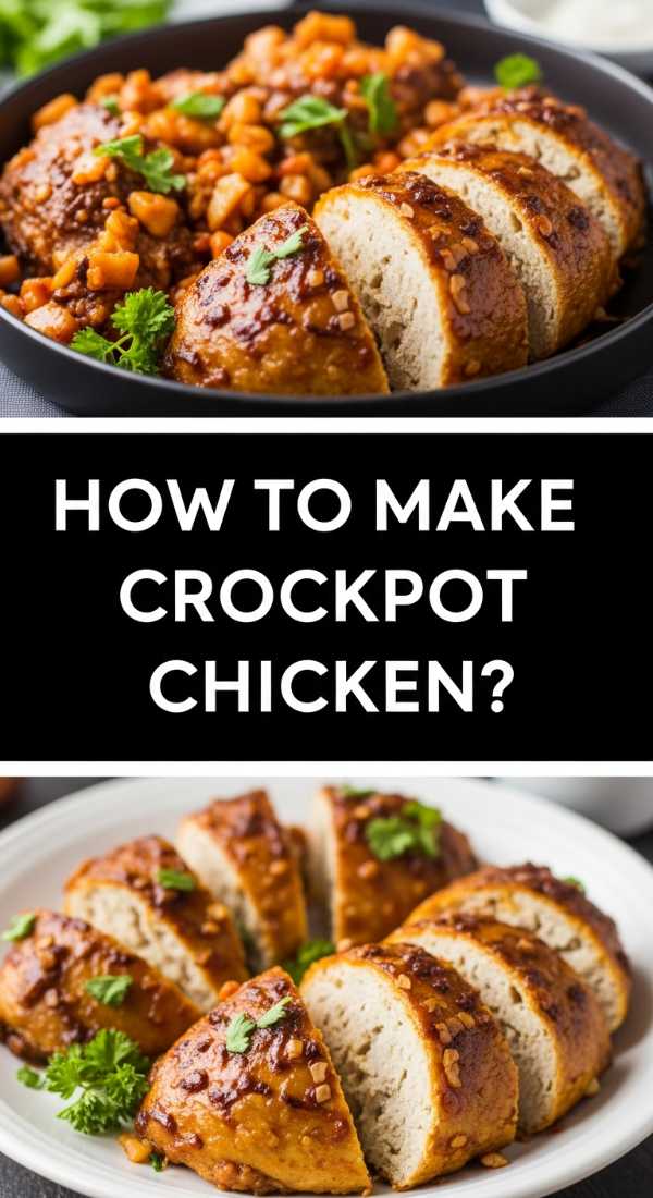 How To Make Crockpot Chicken 69ea52ece1f5b