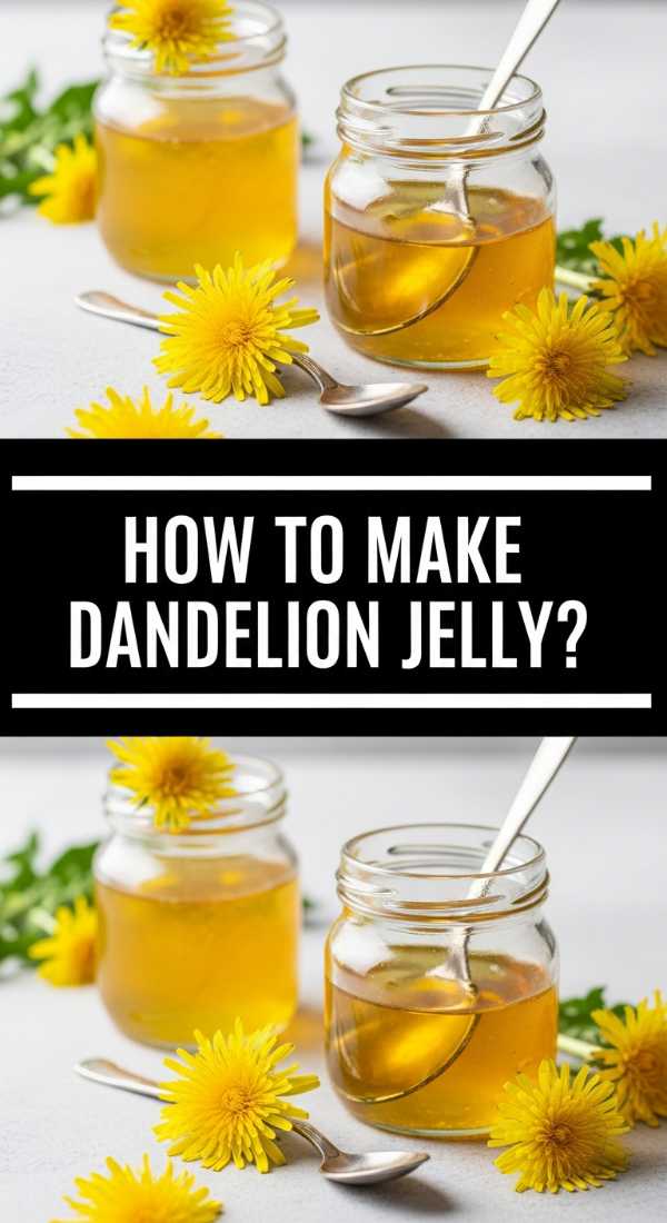How To Make Dandelion Jelly 69e71c98b976f