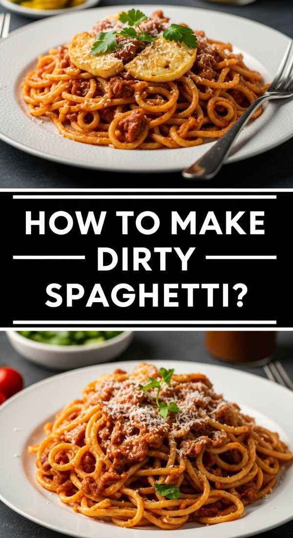 How To Make Dirty Spaghetti 69e5f5d82b101