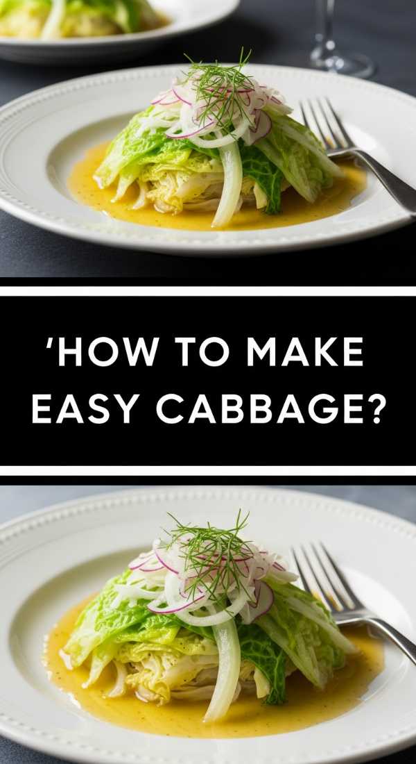 How To Make Easy Cabbage 69eba1657bc03