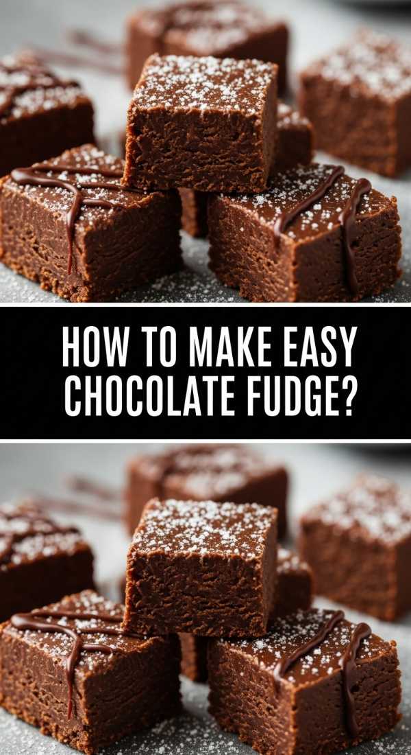 How To Make Easy Chocolate Fudge 69e511749a9d8