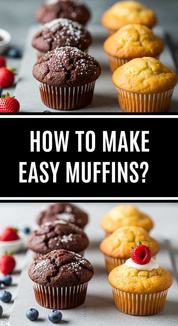 How To Make Easy Muffins 69eb8c37ec453