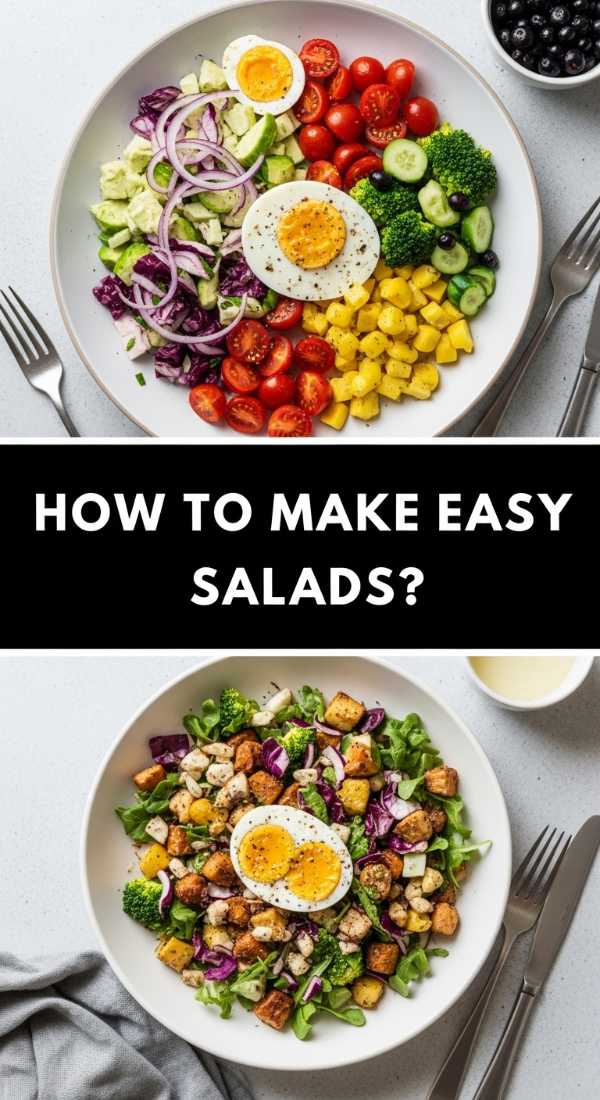 How To Make Easy Salads 69f0ee14ba57b