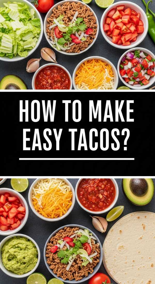 How To Make Easy Tacos 69df8f6da2c96
