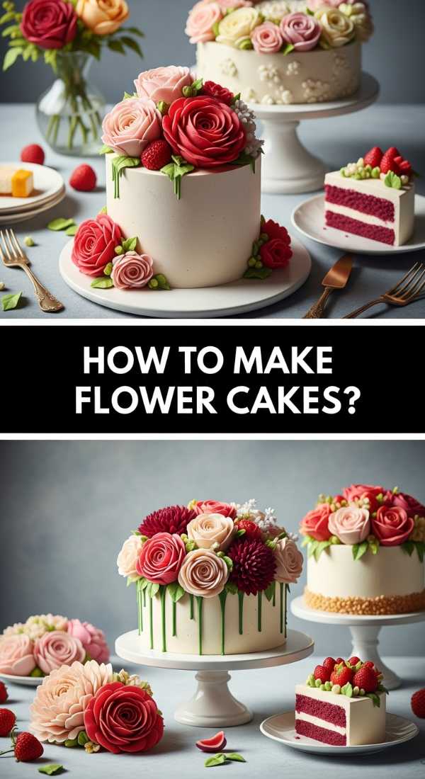 How To Make Flower Cakes 69ef87246cf62