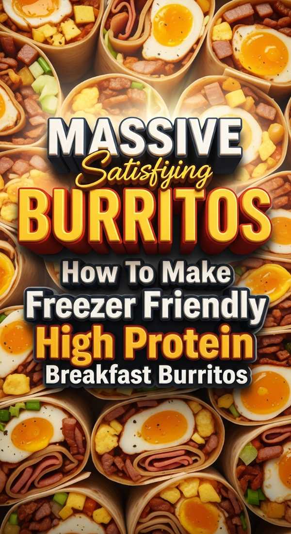 How To Make Freezer Friendly High Protein Breakfast Burritos 69e35fa28cfff