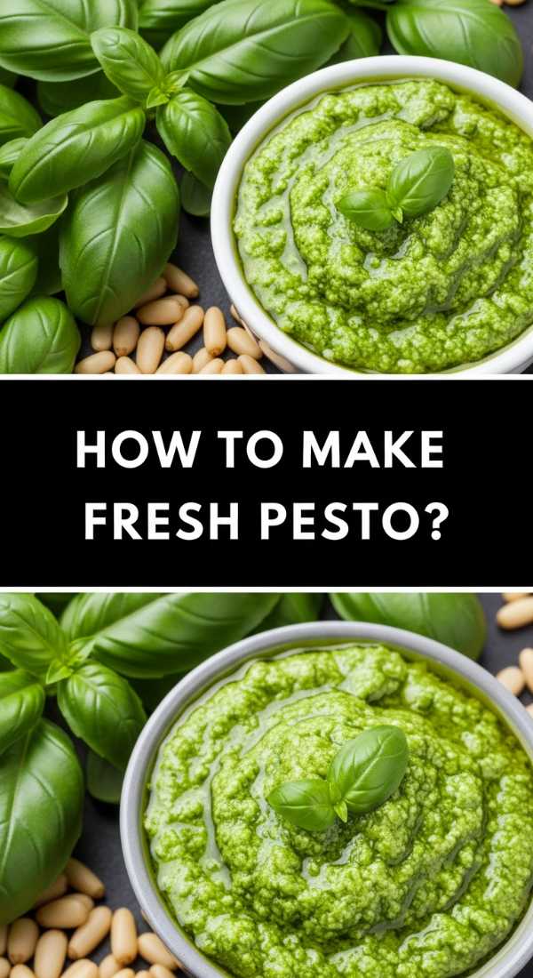 How To Make Fresh Pesto From Scratch 69f253827a66c