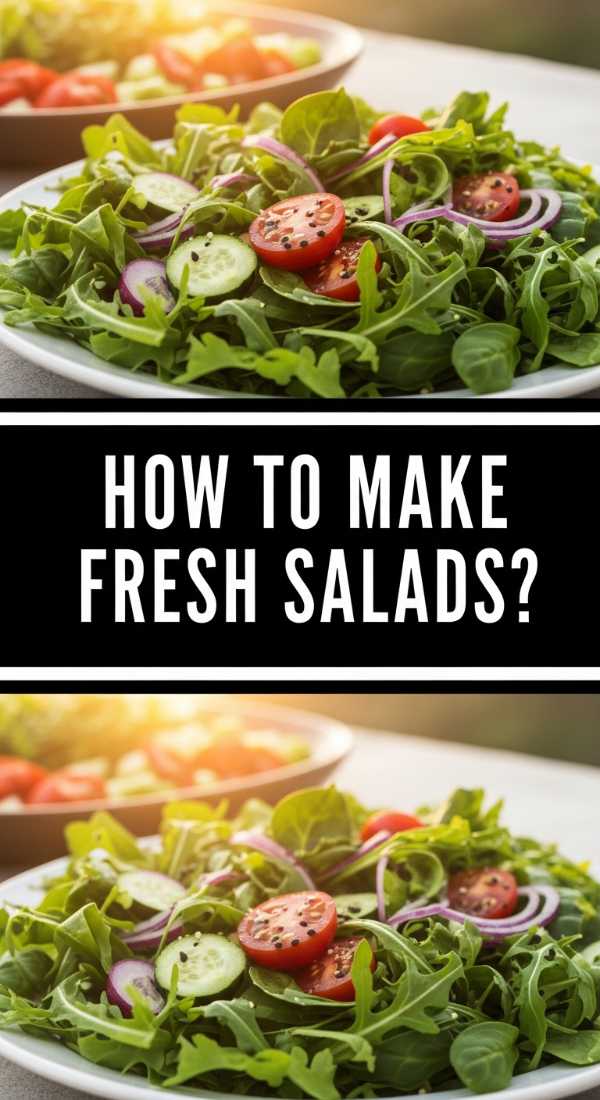 How To Make Fresh Salads 69e51172ac3ea