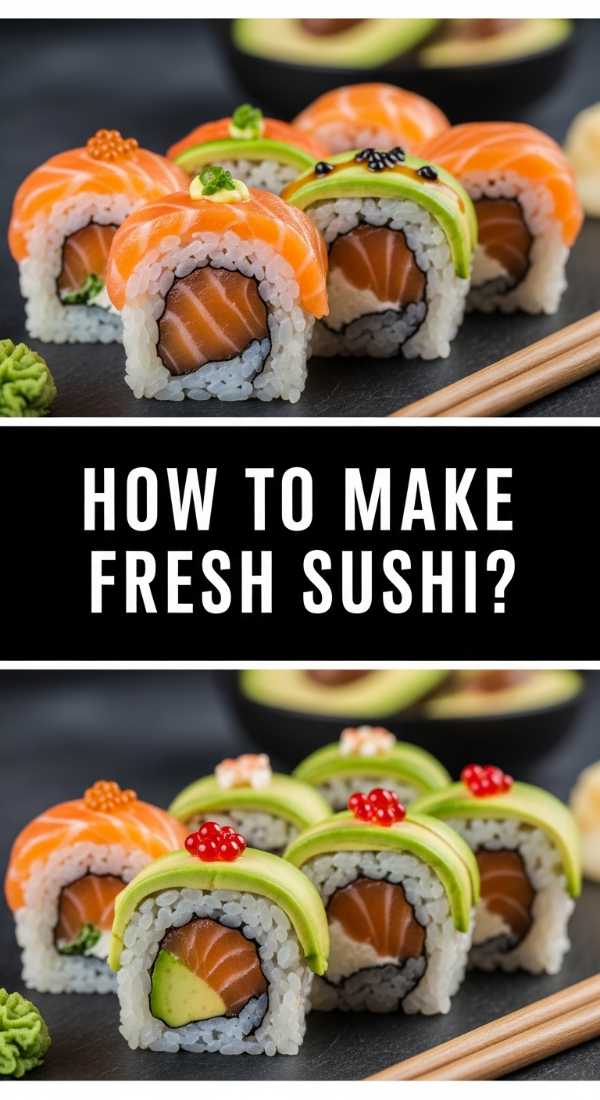 How To Make Fresh Sushi 69e71c8d6a909