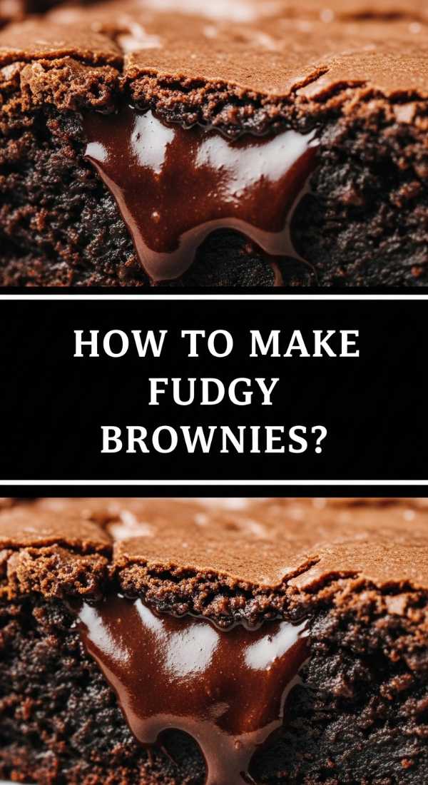 How To Make Fudgy Brownies 69e7581277f4f