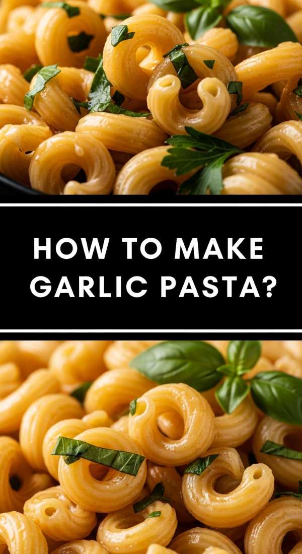 How To Make Garlic Pasta 69e75819b6c11