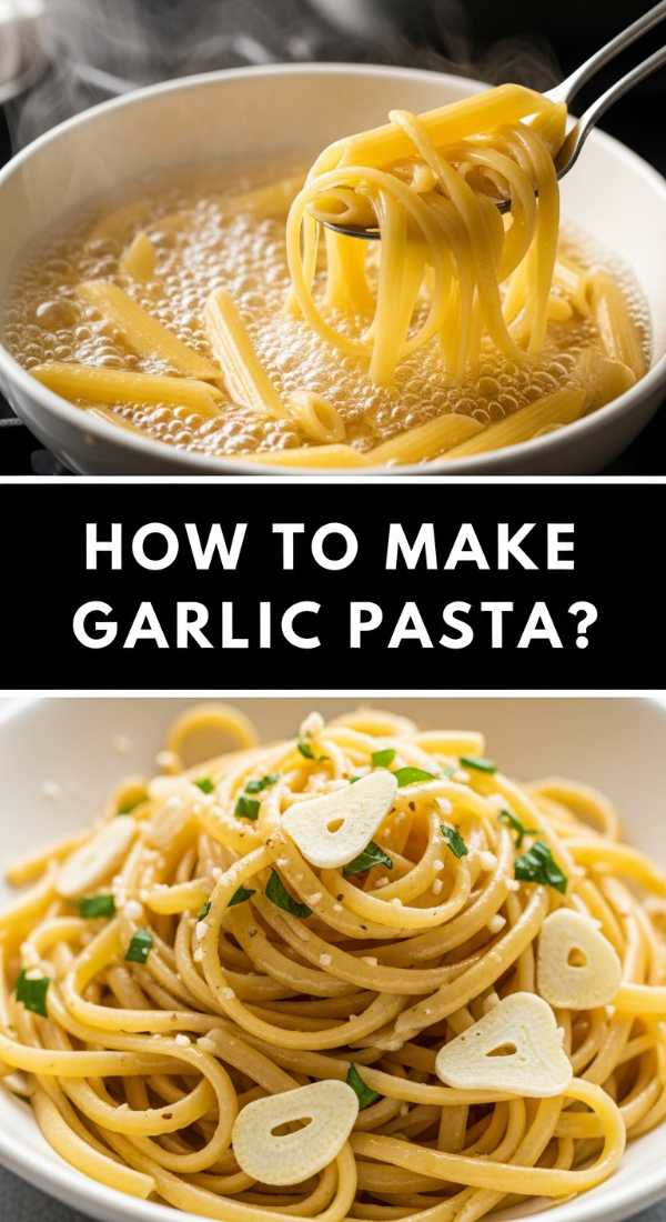 How To Make Garlic Pasta 69ea52ea86d5a
