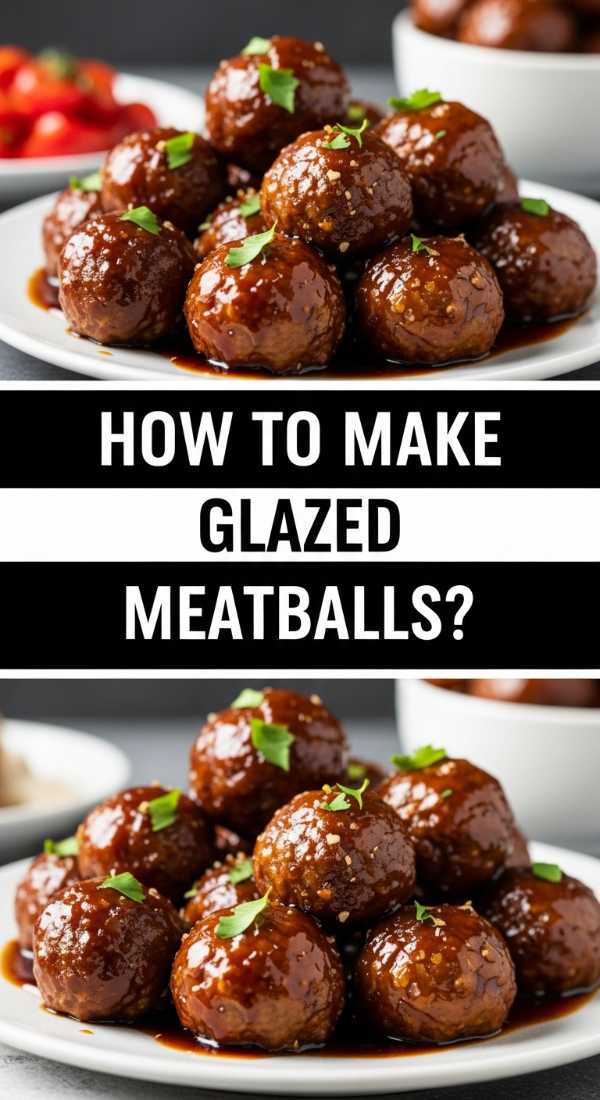 How To Make Glazed Meatballs Easy 69df8f6847f7d