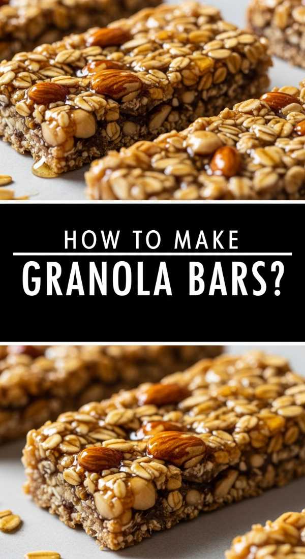 How To Make Granola Bars 69e51283e7de7