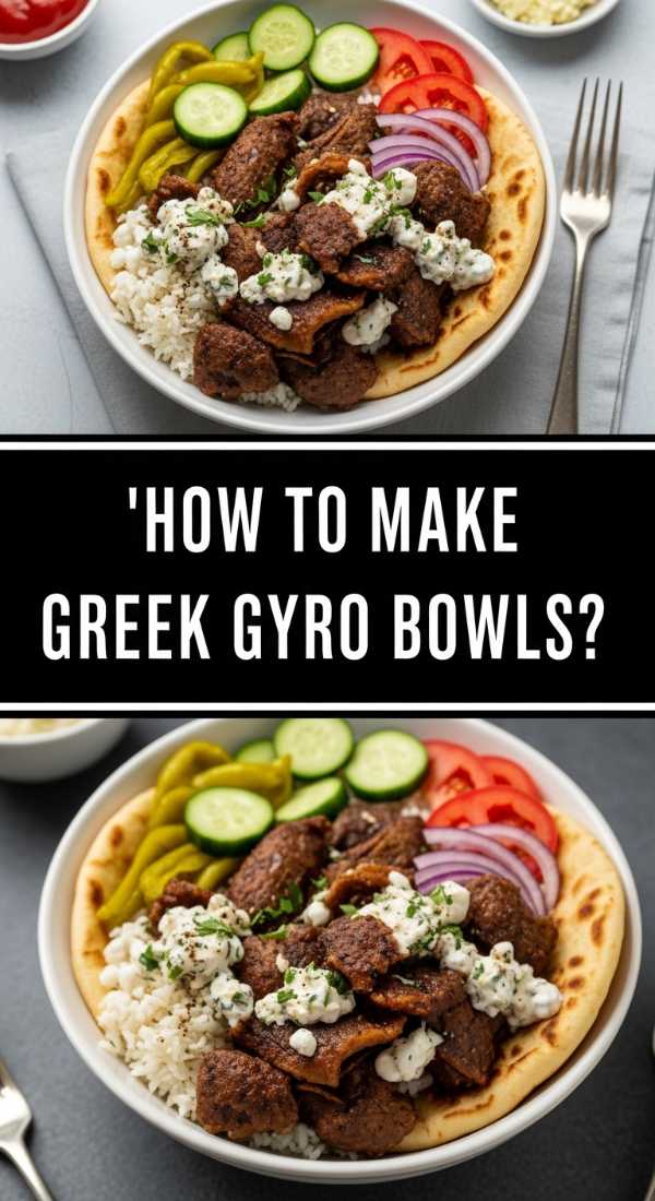 How To Make Greek Gyro Bowls 69eba485ea153