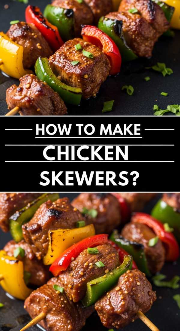 How To Make Grilled Chicken Skewers 69df6970b1dd2