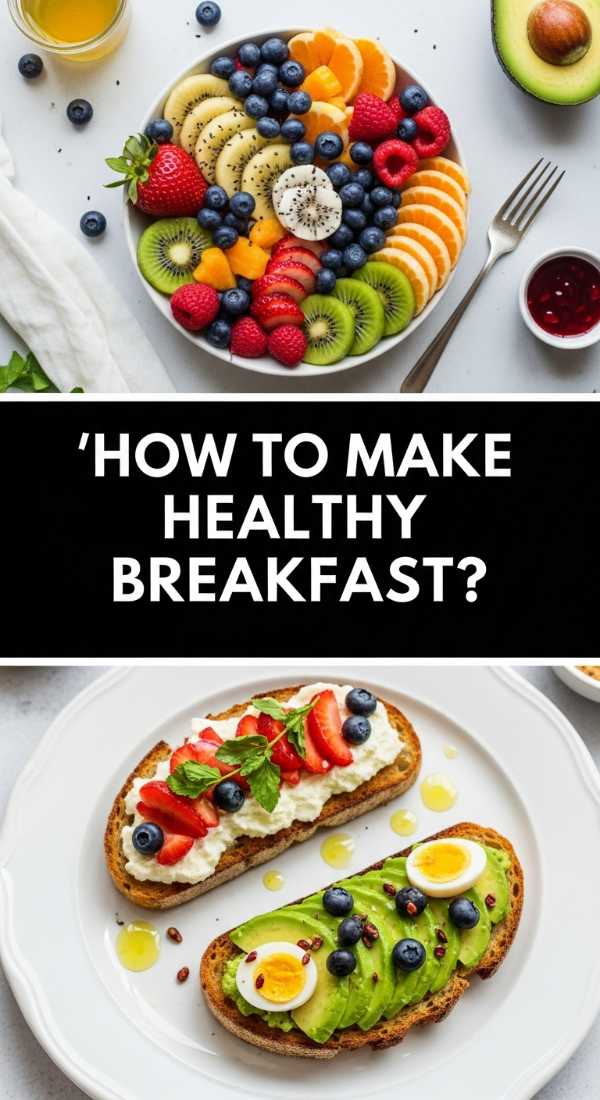 How To Make Healthy Breakfast 69e85b27604d5